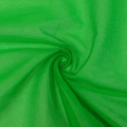 Фатин (мягкий), цвет Светло-зеленый (на отрез)  в Жуковском