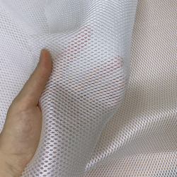 Сетка 3D трехслойная Air mesh 160 гр/м2, цвет Белый (на отрез)  в Жуковском