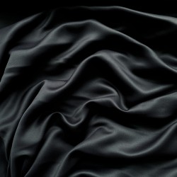 Светозатемняющая ткань для штор &quot;Блэкаут&quot; 95% (Blackout), цвет Черный (на отрез)  в Жуковском