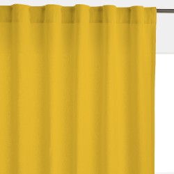 Штора уличная на Трубной ленте (В-220*Ш-145) Желтая, (ткань Оксфорд 600)  в Жуковском