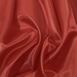 Ткань Атлас-сатин, цвет Красный (на отрез)  в Жуковском