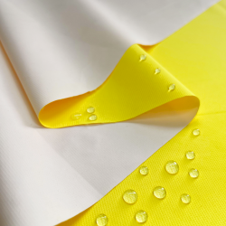 Водонепроницаемая Дышащая Мембранная ткань PU 10'000, цвет Жёлтый (на отрез)  в Жуковском